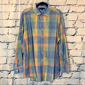 Tommy Hilfiger Multicolored Plaid Long Shirt